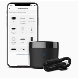 BroadLink RM4 mini Smart Remote and Sensor Cable Set